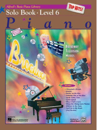 Alfred's Basic Piano Library Top Hits Solo Book 6 (noty na snadný klavír)