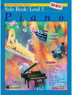 Alfred's Basic Piano Library Top Hits Solo Book 5 (noty na snadný klavír)