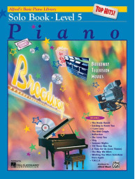 Alfred's Basic Piano Library Top Hits Solo Book 5 (noty na snadný klavír)
