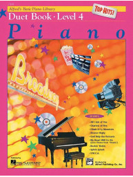 Alfred's Basic Piano Library Top Hits Duet 4 (noty na čtyřruční klavír)