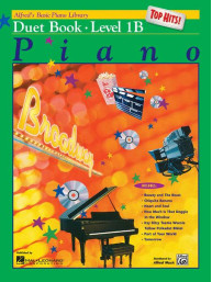 Alfred's Basic Piano Library Top Hits Duet 1B (noty na čtyřruční klavír)