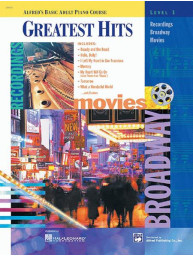 Alfred's Basic Adult Piano Course Greatest Hits 1 (noty na snadný klavír)