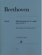 Beethoven: Piano Sonata no. 5 In C minor op. 10,1 (noty na klavír)