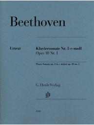 Beethoven: Piano Sonata no. 5 In C minor op. 10,1 (noty na klavír)
