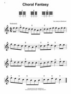 Super Easy Songbook: Beethoven (noty na super snadný klavír)
