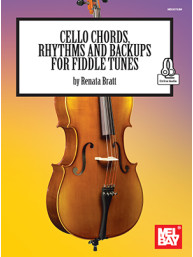 Cello Chords, Rhythms and Backups for Fiddle Tunes (noty na violoncello) (+audio)