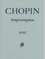 Frédéric Chopin: Impromptus - Hardcover (noty na klavír)