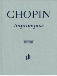 Frédéric Chopin: Impromptus - Hardcover (noty na klavír)
