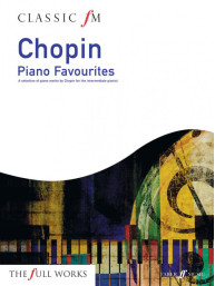 Frédéric Chopin Piano Favourites (noty na klavír)