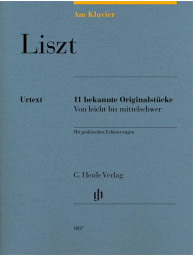 Franz Liszt: 11 bekannte Originalstücke - Am Klavier (noty na klavír)