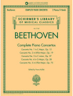 Beethoven: Complete Piano Concertos (noty na klavír) (+audio)