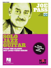 Joe Pass: Solo Jazz Guitar Instructional Book (noty, tabulatury na kytaru) (+video)