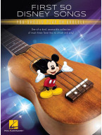 First 50 Disney Songs You Should Play on Ukulele (noty, melodická linka, akordy na ukulele)
