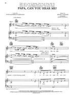 Barbra Streisand: Yentl (noty na klavír, zpěv, akordy)
