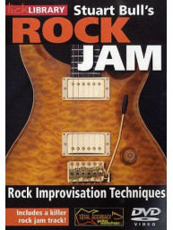 Lick Library: Stuart Bull's Rock Jam - Rock Improvisation Techniques (video škola hry na kytaru)