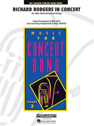 Richard Rodgers in Concert (noty pro školní orchestr, party, partitura)