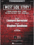 Leonard Bernstein: West Side Story - Medley (noty pro školní orchestr, party, partitura)
