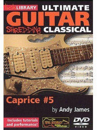 Lick Library: Ultimate Guitar Techniques Shredding Classical - Caprice No.5 (video škola hry na kytaru)
