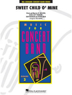 Guns N Roses: Sweet Child o' Mine (noty pro školní orchestr, party, partitura)