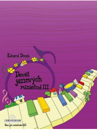 Eduard Douša: Devět jazzových minietud 3 - pro čtyřruční klavír