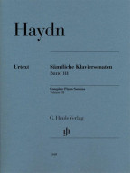 Joseph Haydn: Complete Piano Sonatas 3 (noty na sólo klavír)