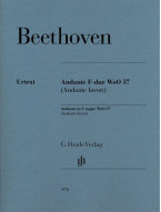 Beethoven: Andante in F major WoO 57 - Andante favori (noty na klavír)