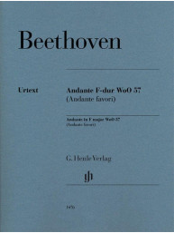 Beethoven: Andante in F major WoO 57 - Andante favori (noty na klavír)