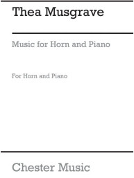 Thea Musgrave: Music for Horn and Piano (noty na lesní roh, klavír)