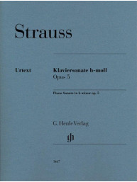 Richard Strauss: Piano Sonata in b minor op. 5 (noty na klavír)