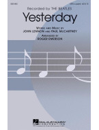 Beatles: Yesterday - SATB (noty na sborový zpěv) - SADA 5 ks