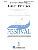 Let It Go from Frozen / Ledové království - SATB a Cappella (noty na sborový zpěv) - SADA 5 ks