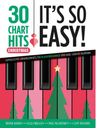30 Charthits - It's So Easy! Christmas  (noty na snadný klavír)