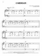 Taylor Swift: Folklore (noty na snadný klavír)