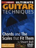 Lick Library: Ultimate Guitar Techniques - Chords And The Scales That Fit Them (video škola hry na kytaru)