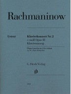 Rachmaninov: Concerto no. 2 in c minor op. 18 (noty na čtyřruční klavír)