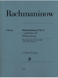 Rachmaninov: Concerto no. 2 in c minor op. 18 (noty na čtyřruční klavír)