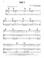 Taylor Swift: Folklore (noty na klavír, zpěv, akordy)
