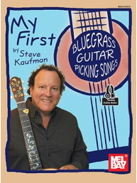 My First Bluegrass Guitar Picking Songs (noty, tabulatury na snadnou kytaru) (+audio)