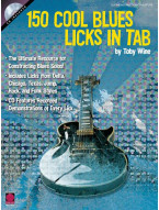 Toby Wine: 150 Cool Blues Licks in Tab (noty, tabulatury na kytaru) (+audio)
