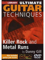 Lick Library: Ultimate Guitar - Killer Rock And Metal Runs (video škola hry na kytaru)