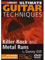 Lick Library: Ultimate Guitar - Killer Rock And Metal Runs (video škola hry na kytaru)