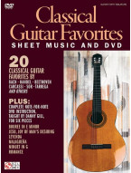 Classical Guitar Favorites (noty, tabulatury na kytaru) (+DVD)
