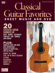 Classical Guitar Favorites (noty, tabulatury na kytaru) (+DVD)