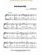 Best Of John Denver (noty na snadný klavír)
