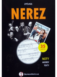 Zpěvník Nerez - 35 hitů - Noty, akordy, texty