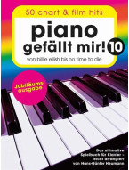 Piano gefällt mir! 10 - 50 Chart und Film Hits (noty na snadný klavír)