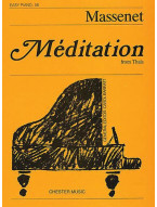 Jules Massenet: Meditation From Thais (noty na snadný klavír)