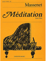 Jules Massenet: Meditation From Thais (noty na snadný klavír)
