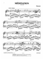 Jules Massenet: Meditation From Thais (noty na snadný klavír)