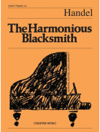 Georg Friedrich Händel: Harmonious Blacksmith (noty na snadný klavír)